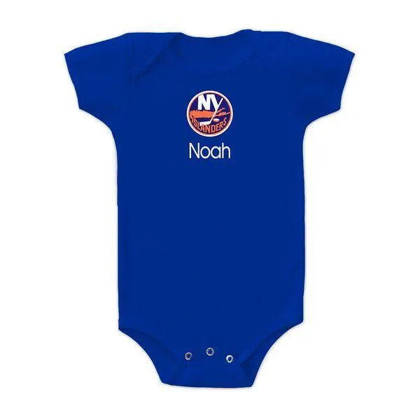 Personalized New York Islanders Bodysuit