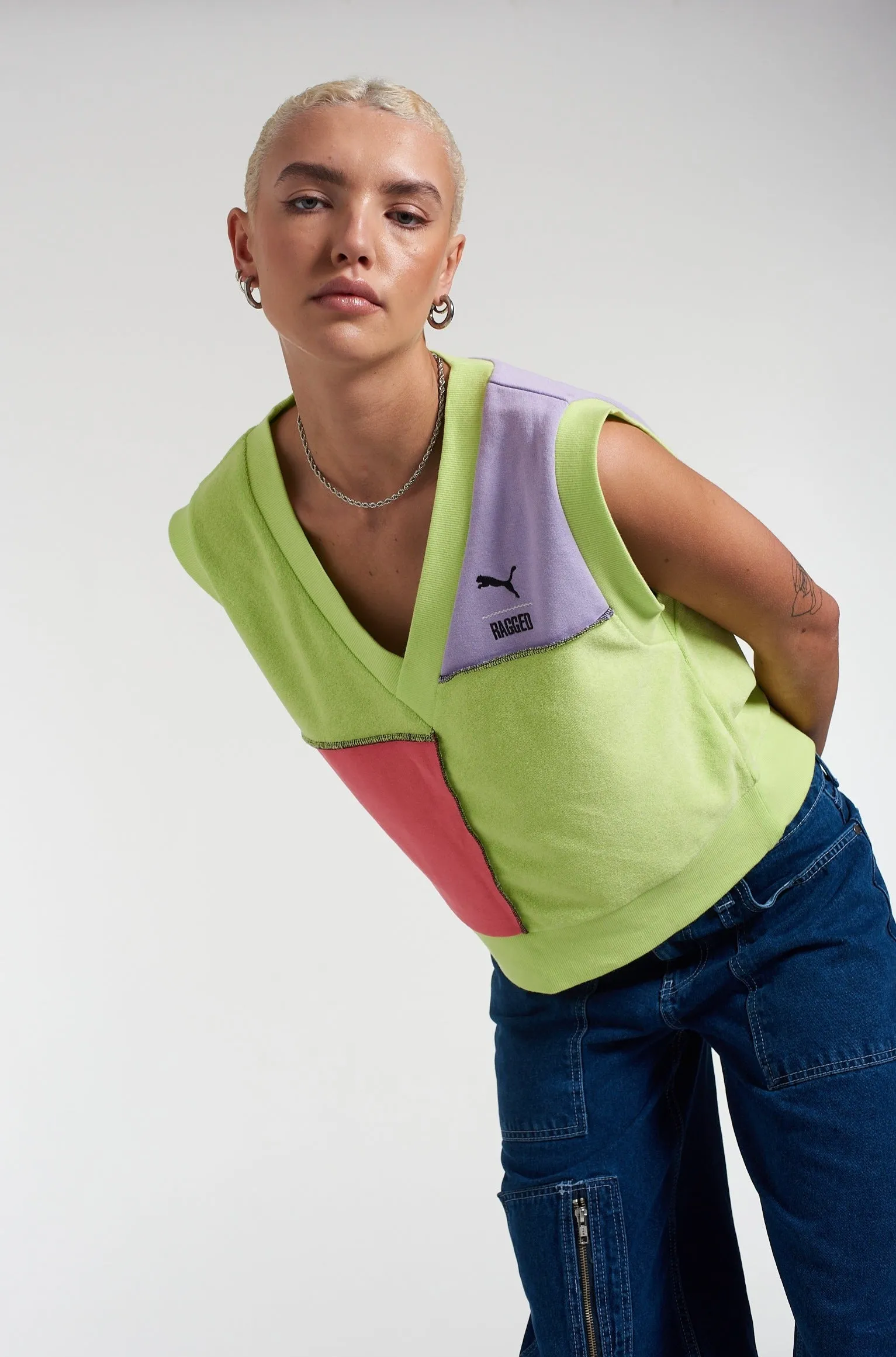 PUMA x The Ragged Priest Colour Block Vest