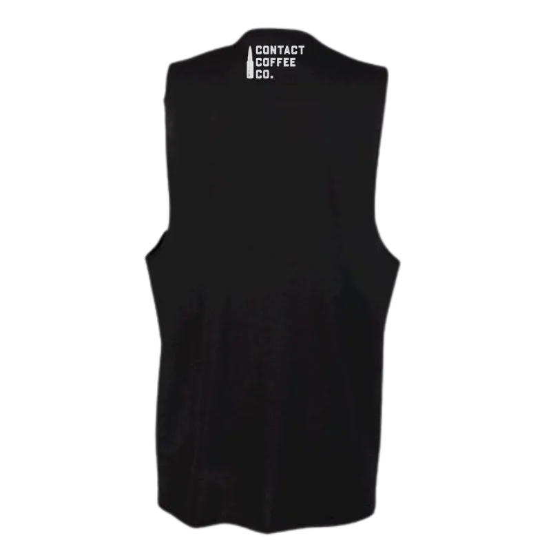 Raw Edged Men's Gym Vest