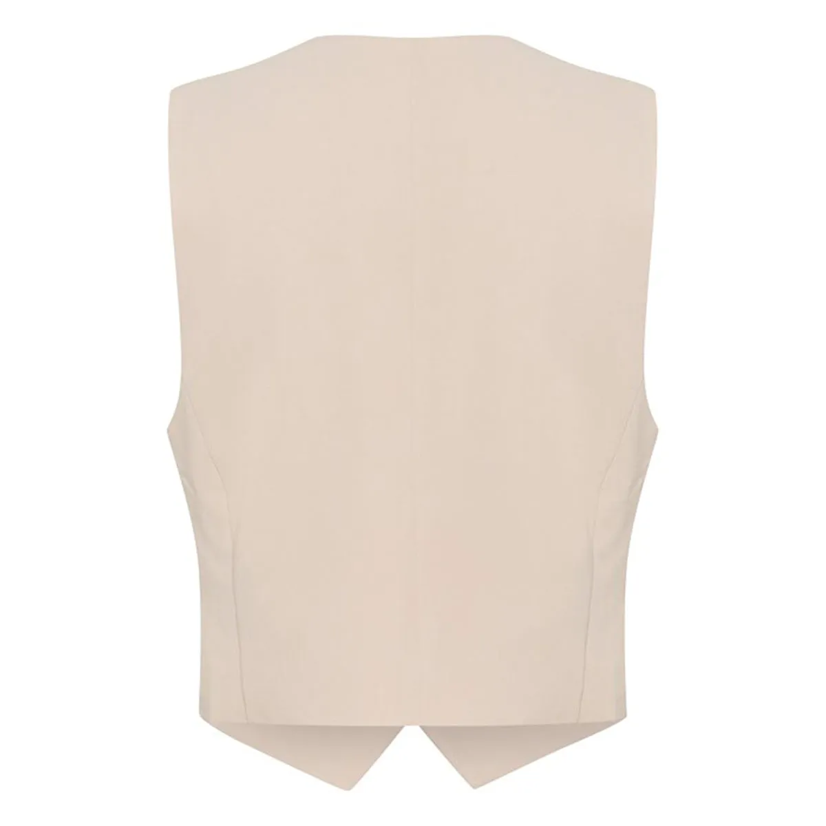 Sakura waistcoat feather gray