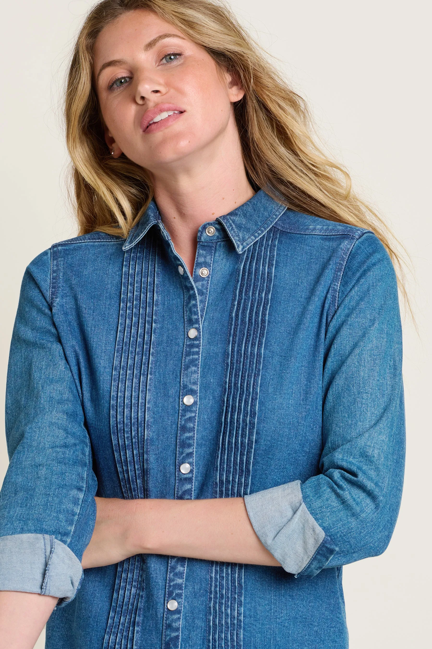 Seatown Denim Blouse