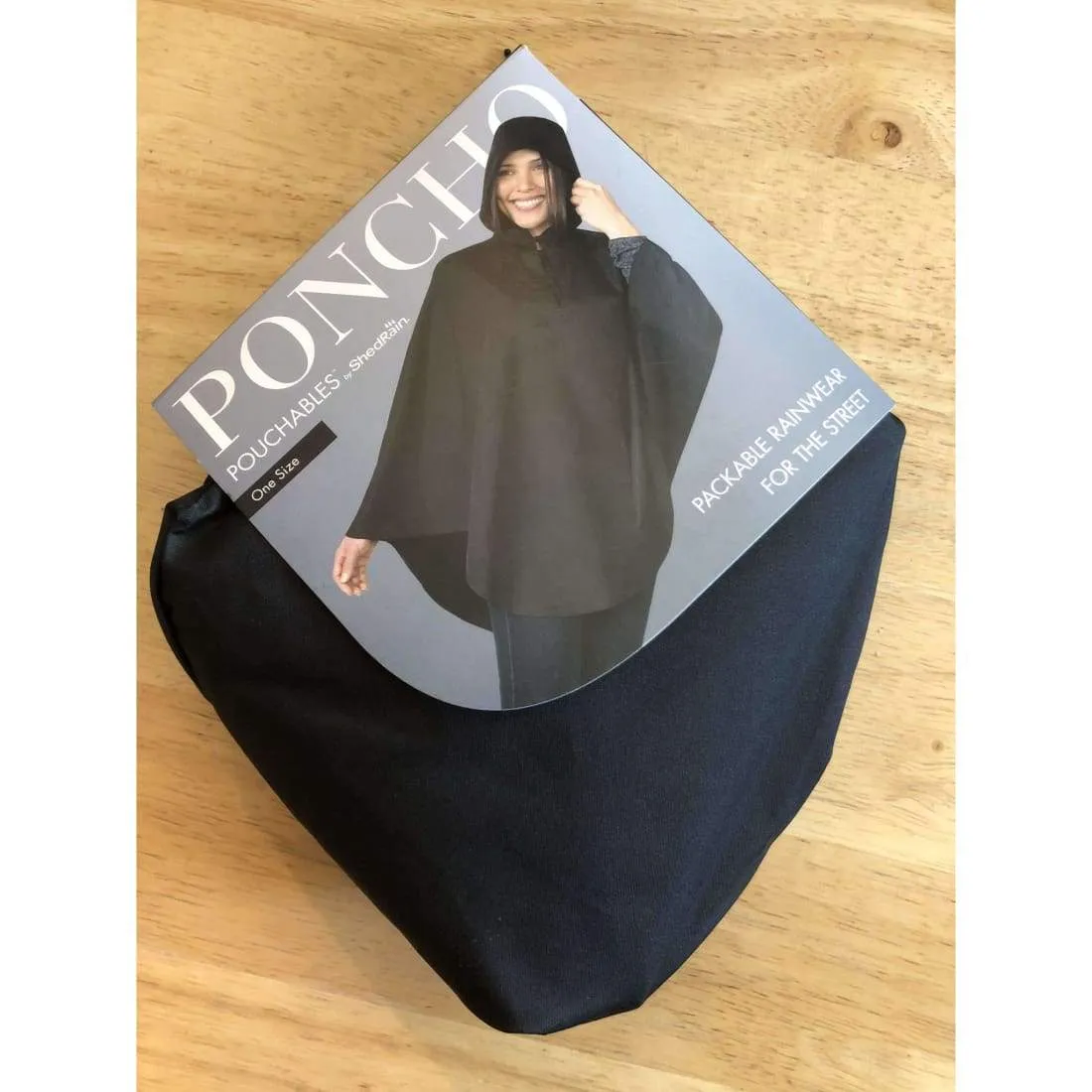 ShedRain Ladies' Packable Poncho One Size Fits Most