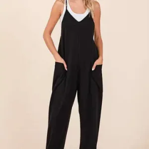 Sienna Charcoal Overalls