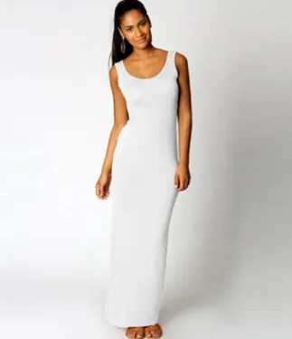 Sleeveless Bodycon Maxi Dress