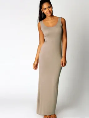 Sleeveless Bodycon Maxi Dress