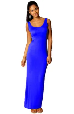 Sleeveless Bodycon Maxi Dress