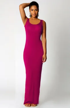 Sleeveless Bodycon Maxi Dress