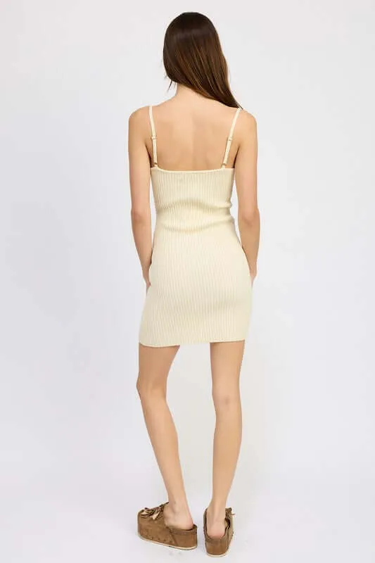 Spaghetti Strap Bodycon Midi Dress