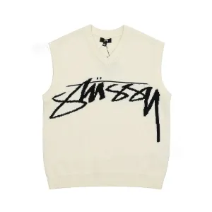 Stussy Sweatshirts Knitted Sweater Vest