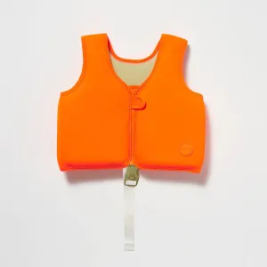 Sunnylife, Swim Vest, 2-3 Years, Neon Orange