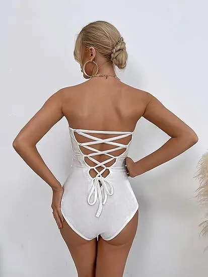 Sweetheart One Piece Beige Bodysuit