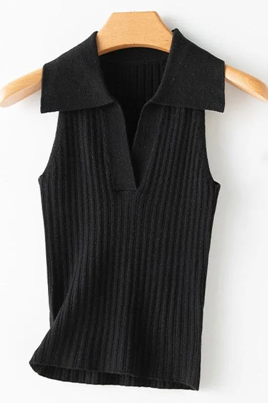 TA991 Sleeveless Sweater Knitted Vest