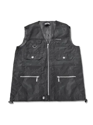 TACTICAL CARGO VEST BLACK