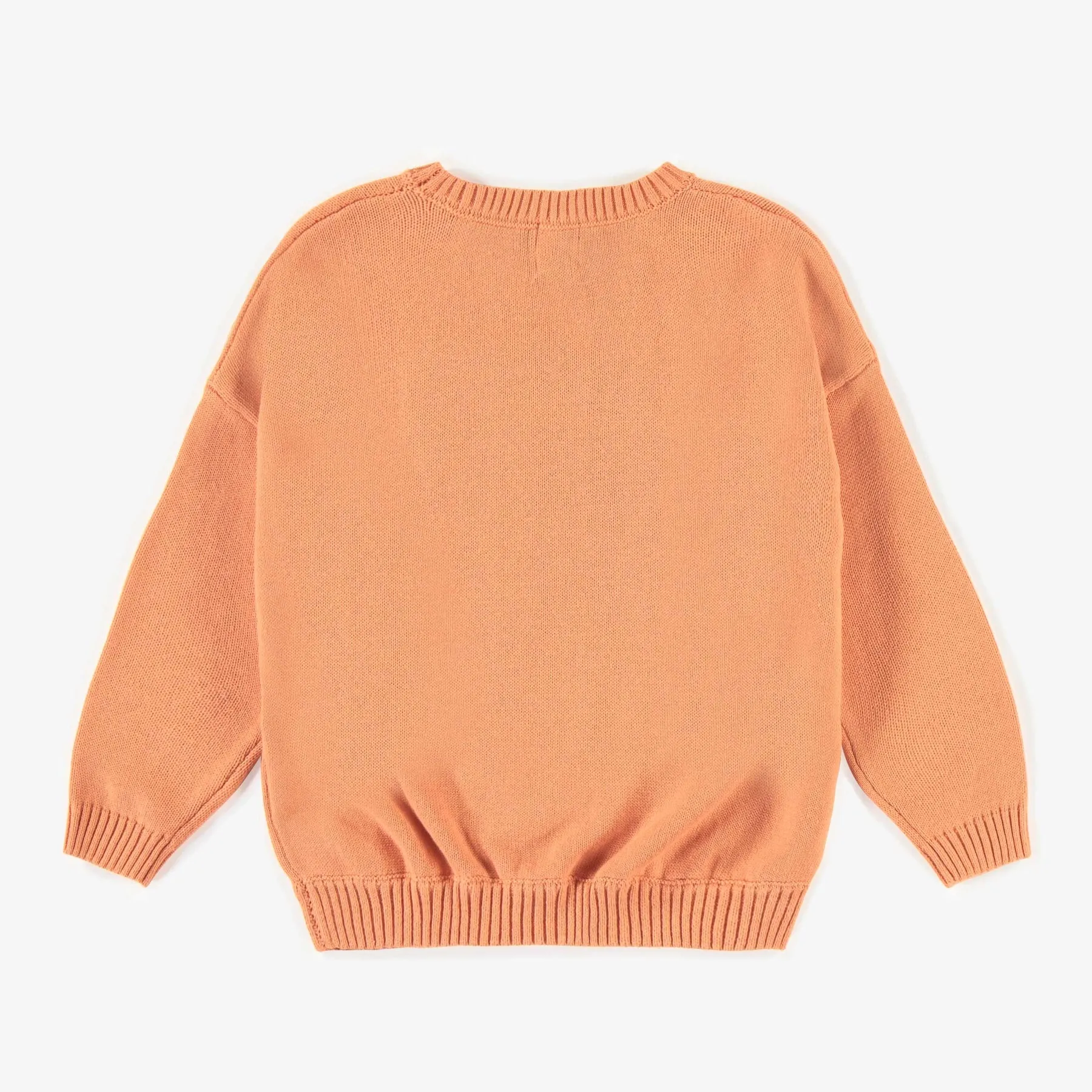 The DeeDee Flower Sweater - Orange - KIDS