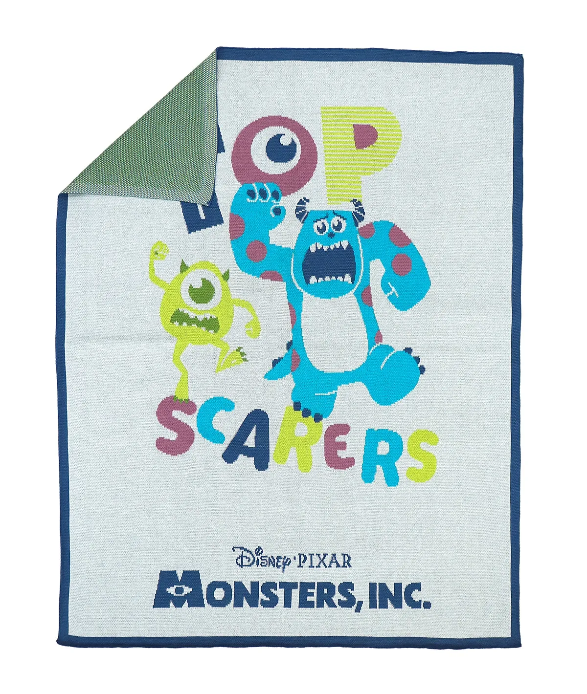 Top Scarers Monsters Cotton Knitted Ac Blanket For Babies