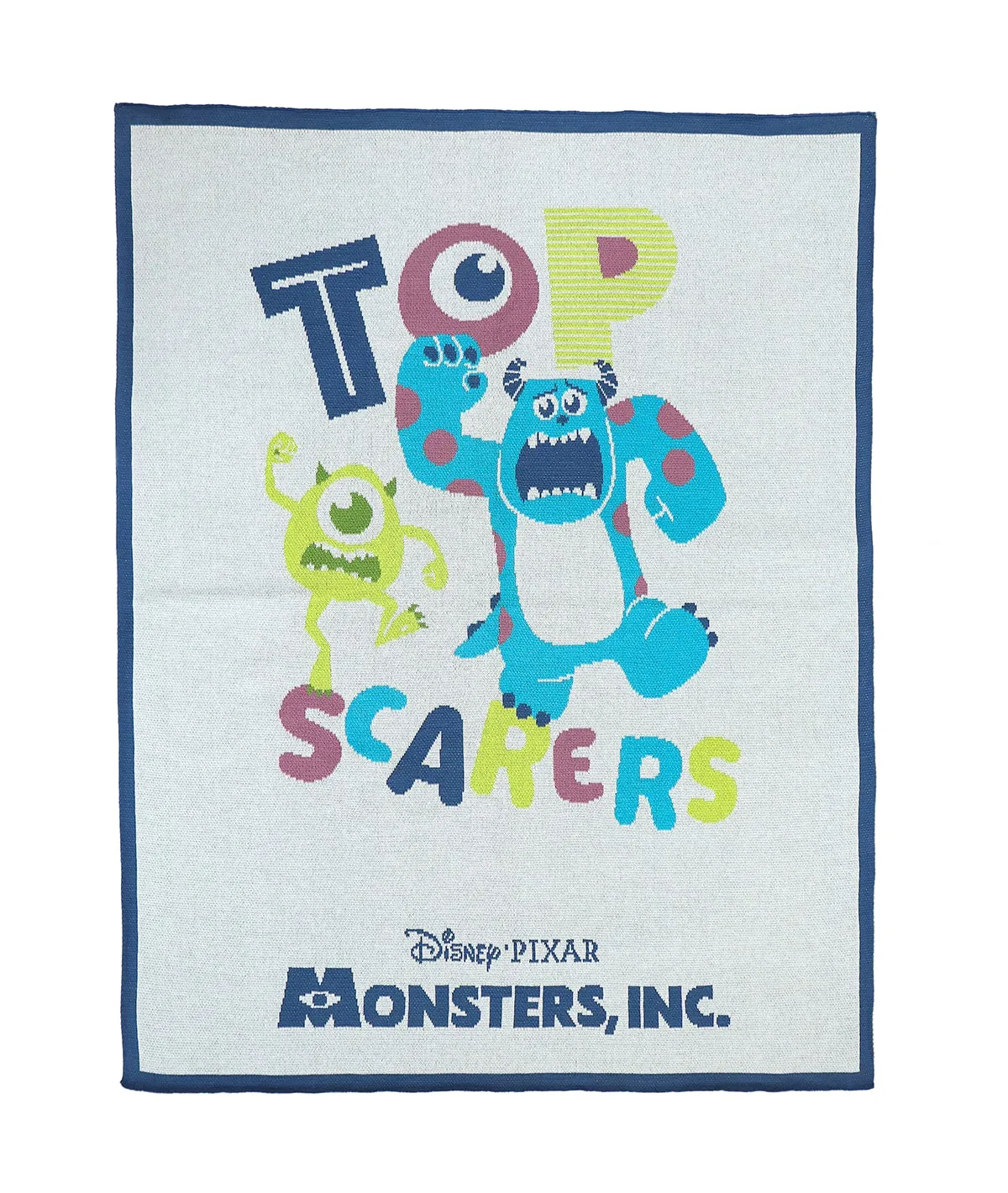 Top Scarers Monsters Cotton Knitted Ac Blanket For Babies