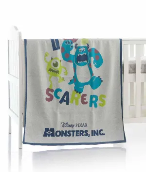 Top Scarers Monsters Cotton Knitted Ac Blanket For Babies