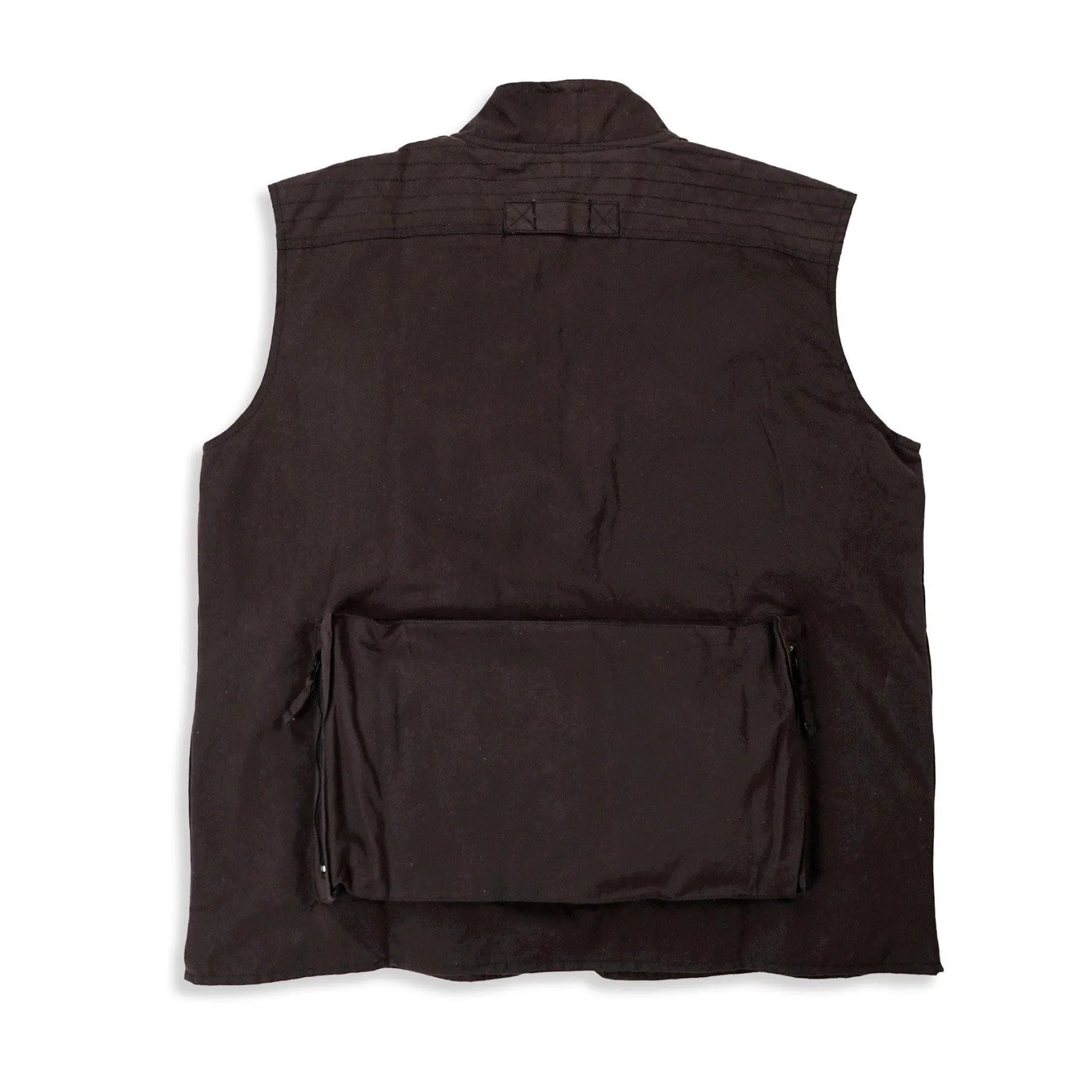 Traveller Multi-Pocket Vest in Black