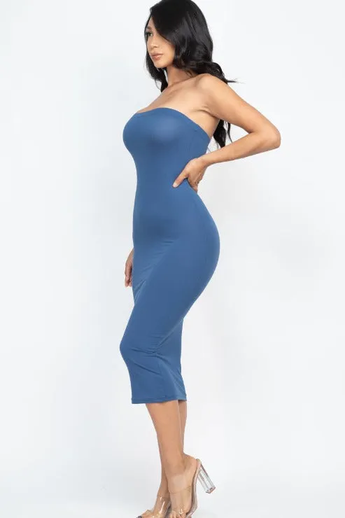 Tube Bodycon Midi Dress