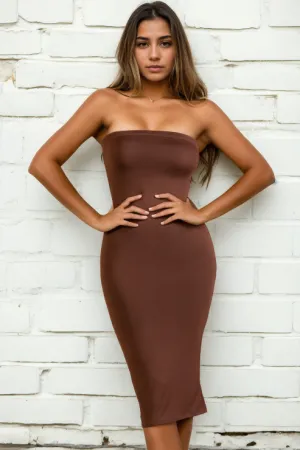 Tube Bodycon Midi Dress