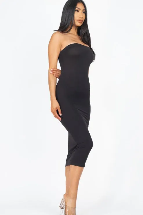 Tube Bodycon Midi Dress