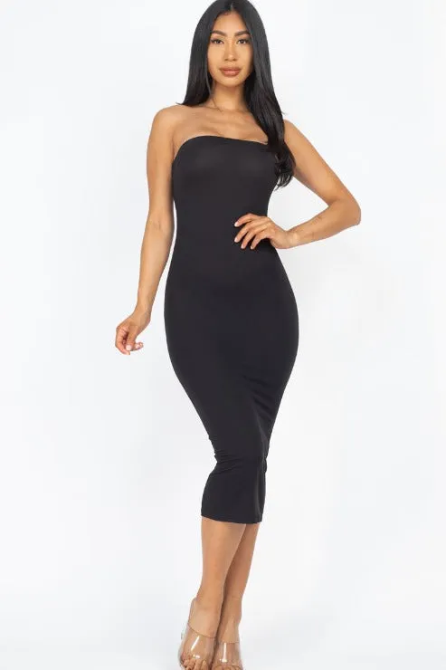 Tube Bodycon Midi Dress