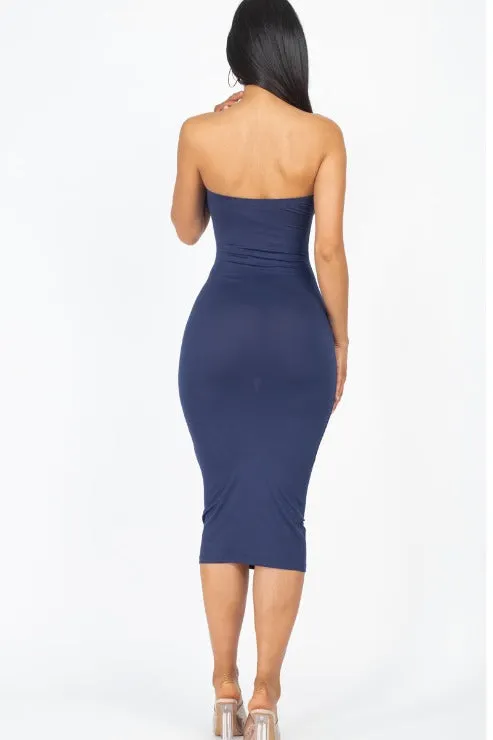 Tube Bodycon Midi Dress