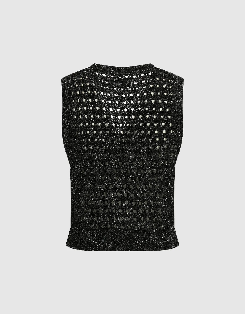 V-Neck Knitted Vest