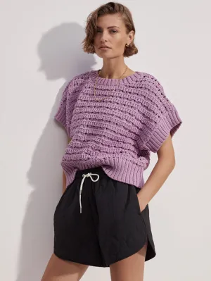 Varley Fillmore Knit Smoky Grape