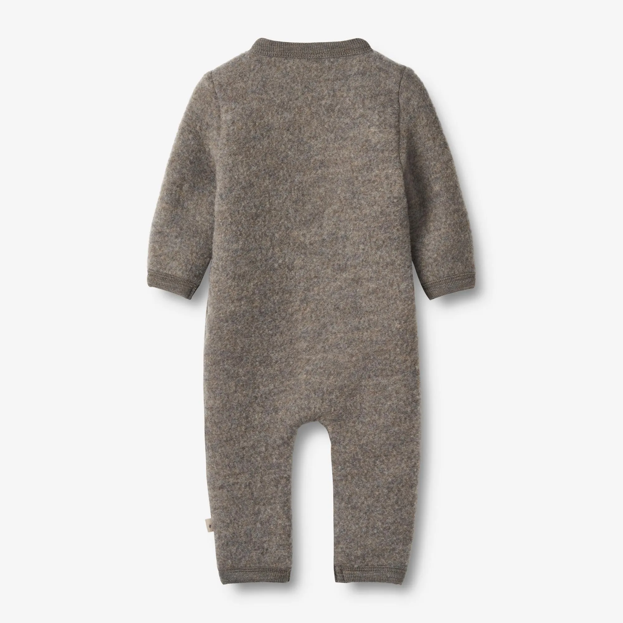 Wool Feece Suit Levi - brown melange